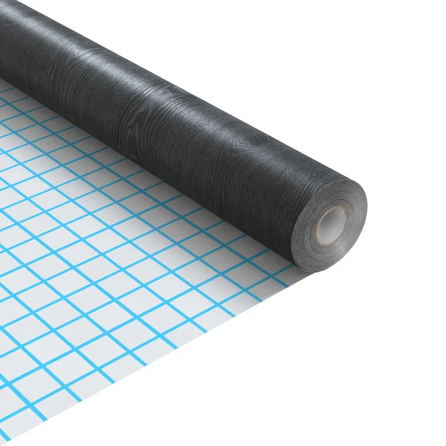 Film autoadhésif pour meubles bois foncé 500x90 cm PVC - 5