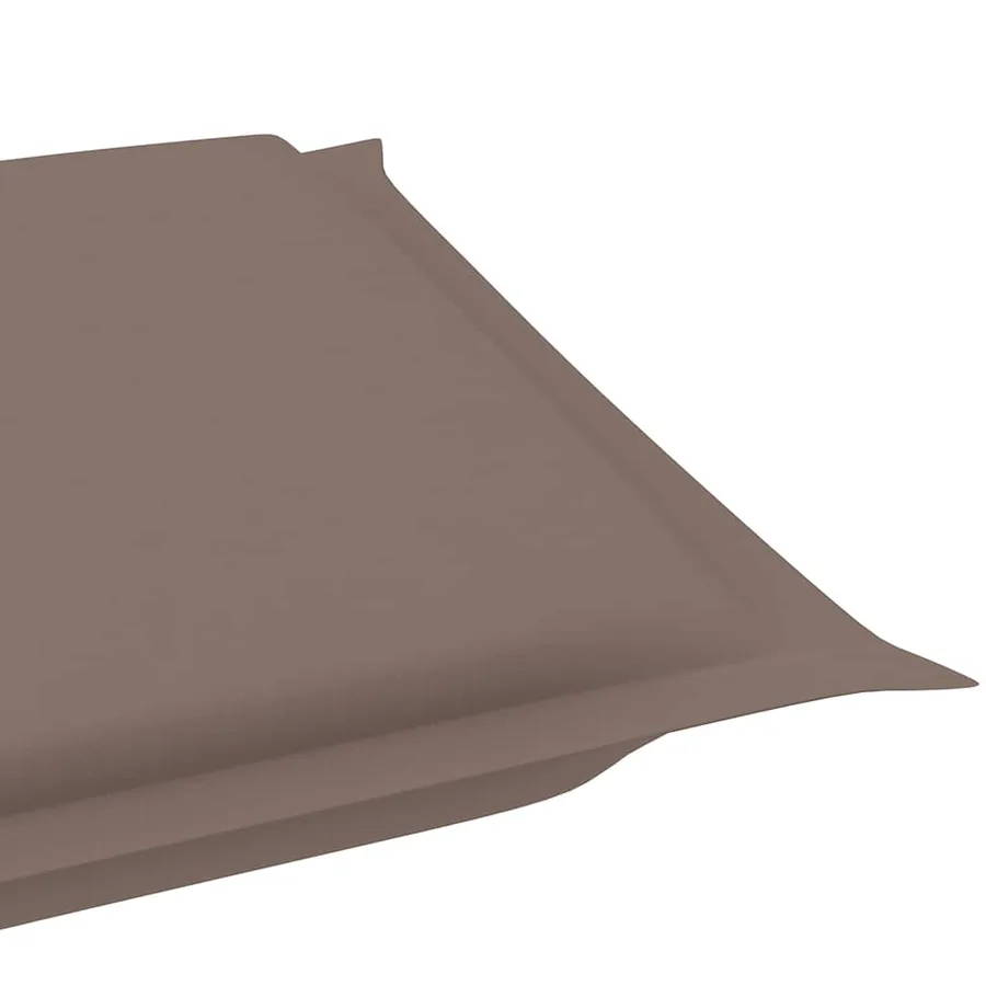 Chaise longue de jardin avec coussin Bois d'acacia solide - 15