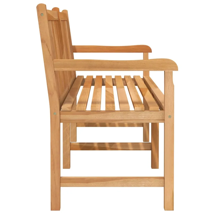 Banc de jardin 150 cm Bois de teck solide - 4