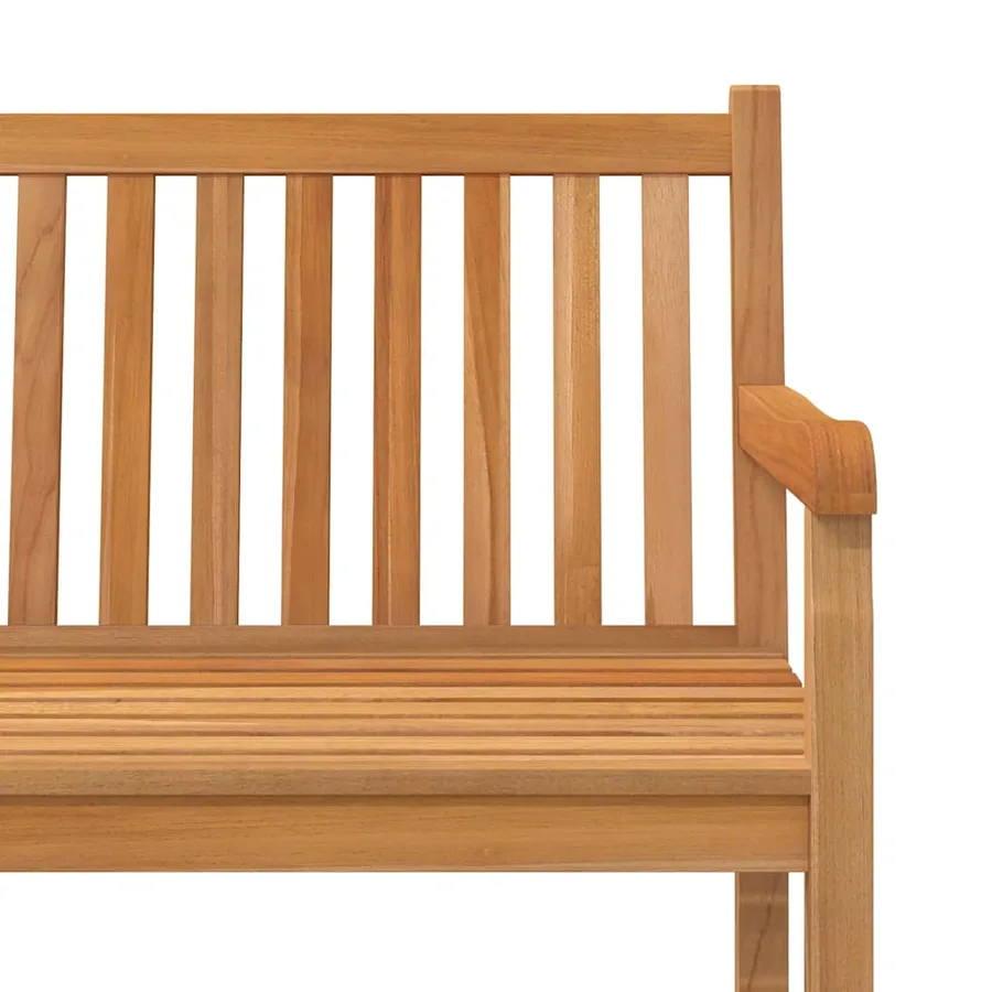 Banc de jardin 150 cm Bois de teck solide - 6