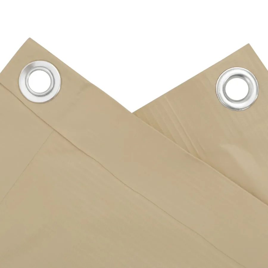 Écran de balcon Beige 120x300 cm Tissu Oxford - 5