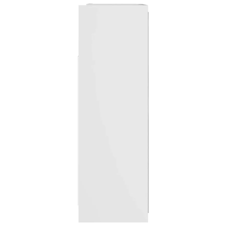 Armoire à miroir de salle de bain Blanc Bois d’ingénierie - 8