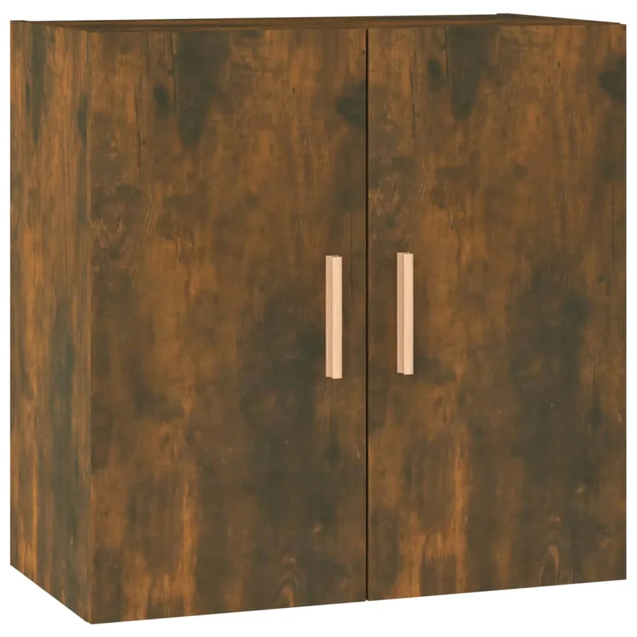 Armoire murale Chêne fumé 60x30x60 cm Bois d'ingénierie - 2
