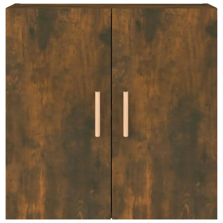 Armoire murale Chêne fumé 60x30x60 cm Bois d'ingénierie - 5