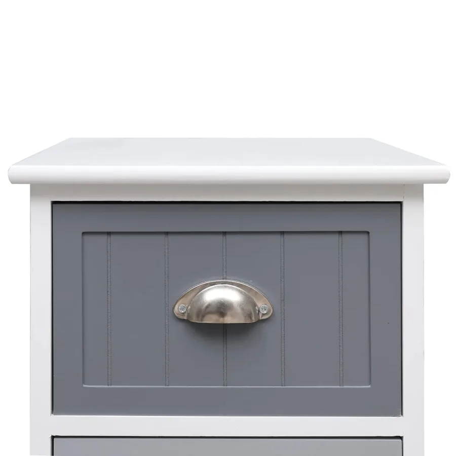 Armoire latérale 35x30x90 cm Bois de Paulownia - 6