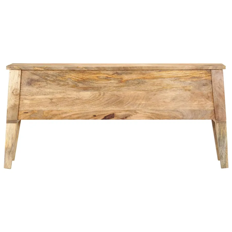 Boîte de rangement 99x35x48 cm Bois de manguier solide - 2