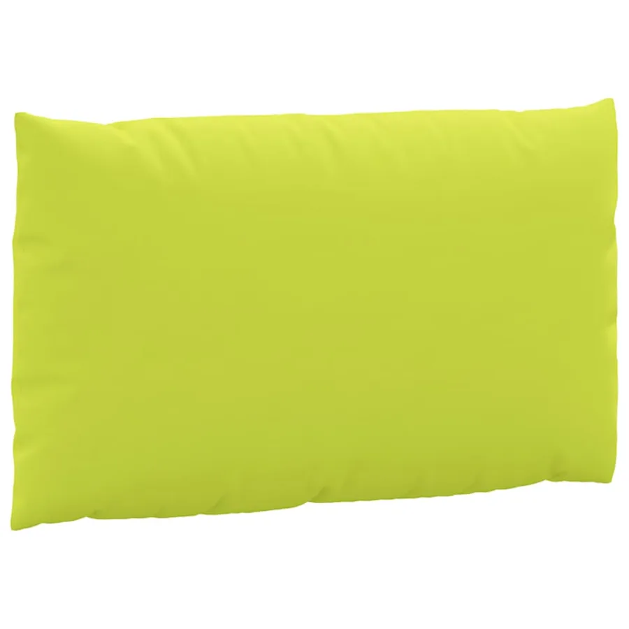 Coussins de palette lot de 3 vert vif tissu oxford - 6