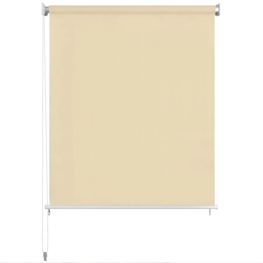 Store roulant d'extérieur 105 (l) x 140 (H) cm crème - 2