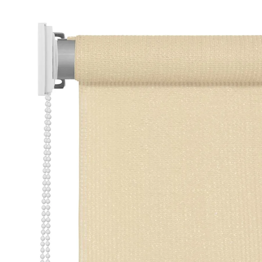 Store roulant d'extérieur 105 (l) x 140 (H) cm crème - 3