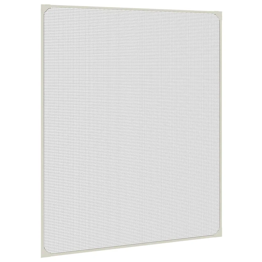 Moustiquaire magnétique pour fenêtres blanc 100x120 cm - 2