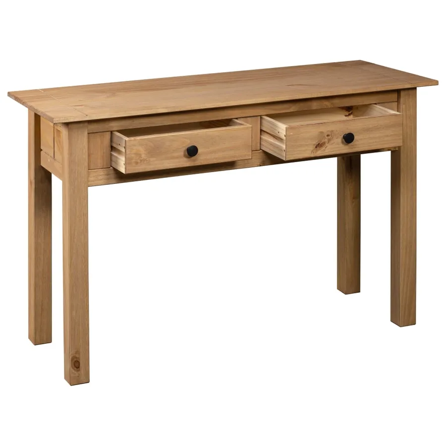 Table console 110x40x72 cm Pin solide Gamme Panama - 6