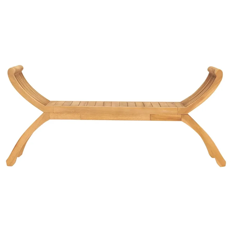 Banc de jardin 126 cm Bois de teck solide - 2