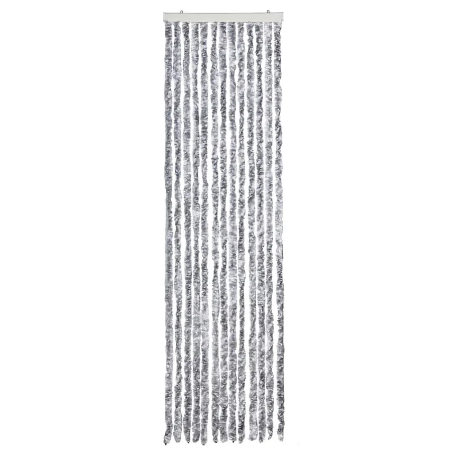 Moustiquaire Blanc et gris 56x185 cm Chenille - 3