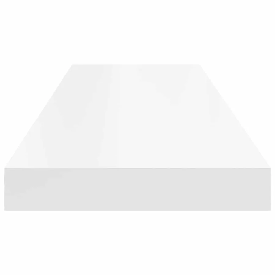 Étagères murales flottantes 4 pcs blanc 80x23,5x3,8 cm MDF - 8