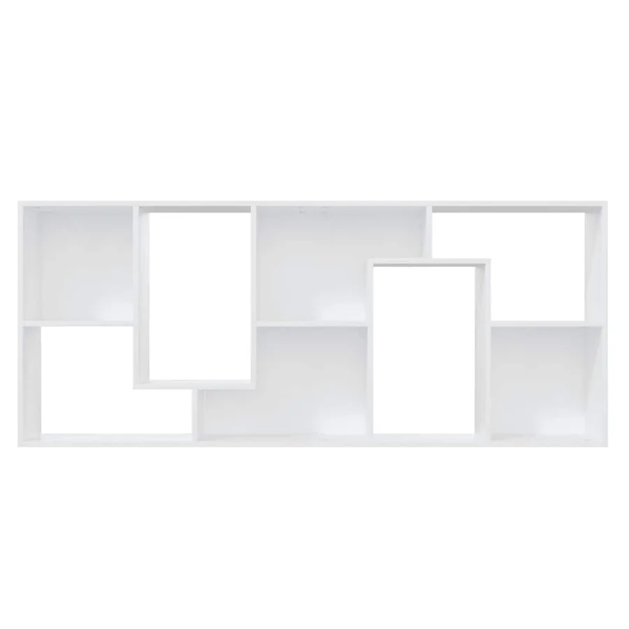 Bibliothèque Blanc 67x24x161 cm Bois d'ingénierie - 6