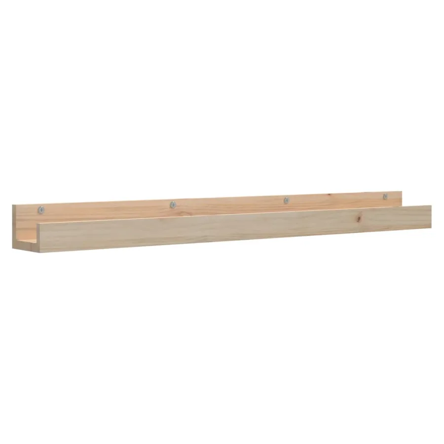 Étagères murales 2 pcs 110x12x9 cm Bois de pin massif - 3