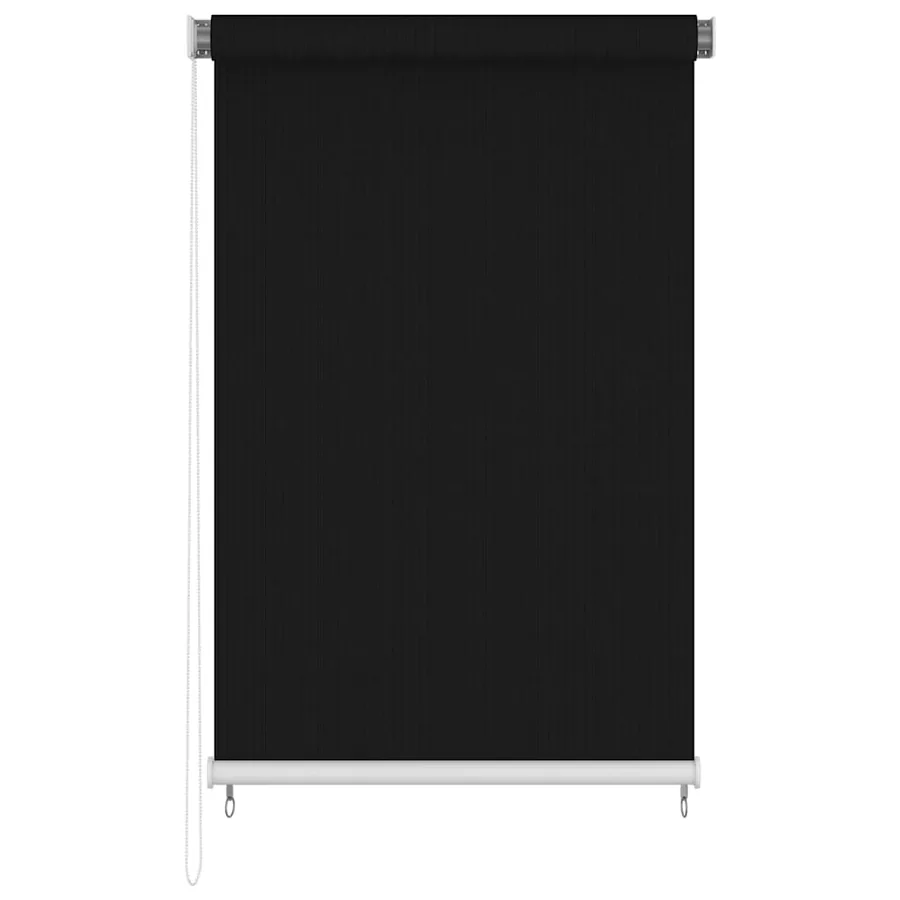 Store roulant d'extérieur 165 (l) x 230 (H) cm noir