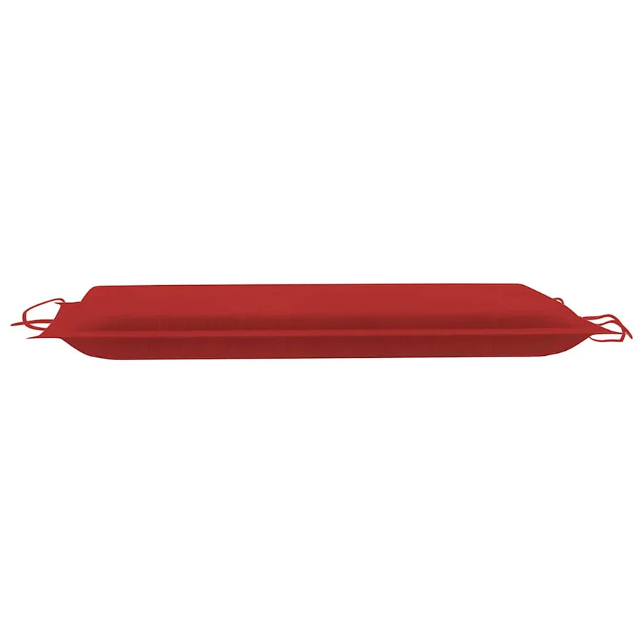 Chaise longue avec coussin Gris Bois d'acacia solide - 15