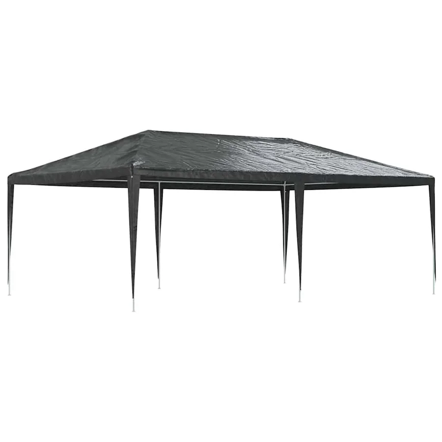 Tente de réception professionnelle 4x6 m Anthracite 90 g/m² - 2