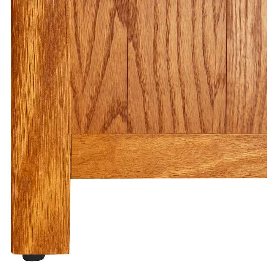 Bibliothèque à 5 étagères 70x22x140 cm Bois de chêne massif - 4