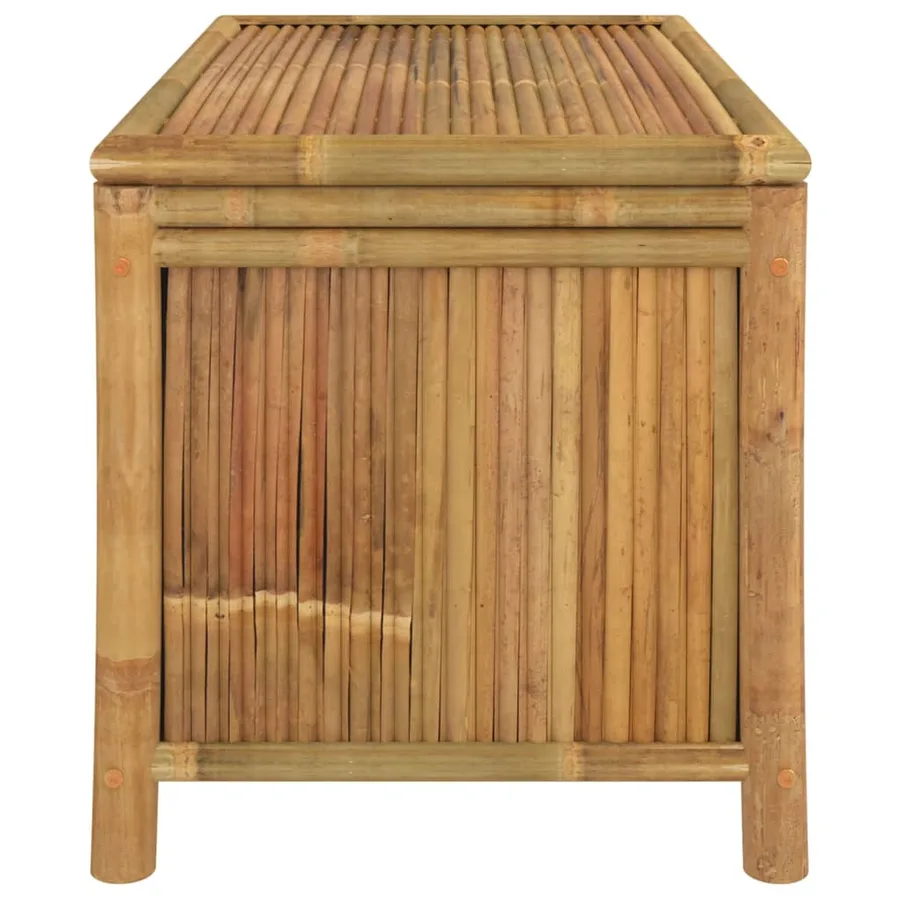 Boîte de rangement de jardin 90x52x55 cm Bambou - 4
