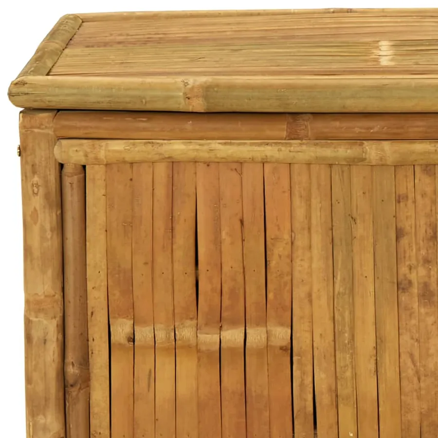 Boîte de rangement de jardin 90x52x55 cm Bambou - 7