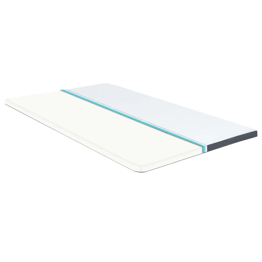 Surmatelas de sommier tapissier 200x120x5 cm mi-doux - 2