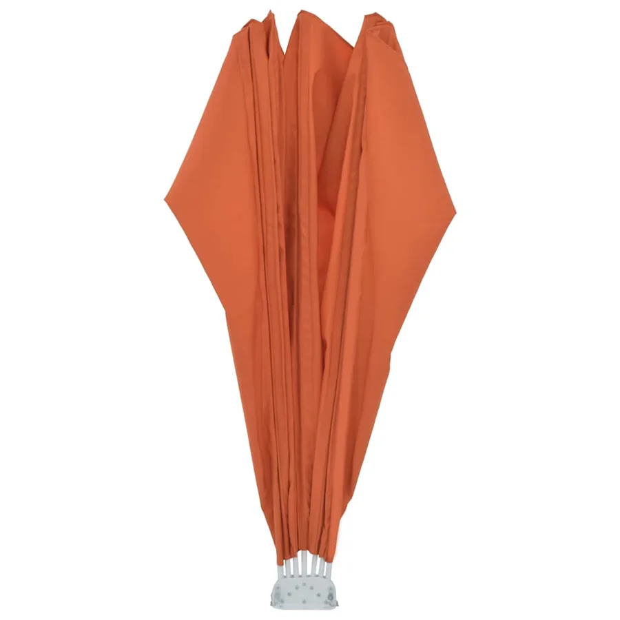 Auvent latéral pliable de terrasse Terre cuite 160 cm - 6
