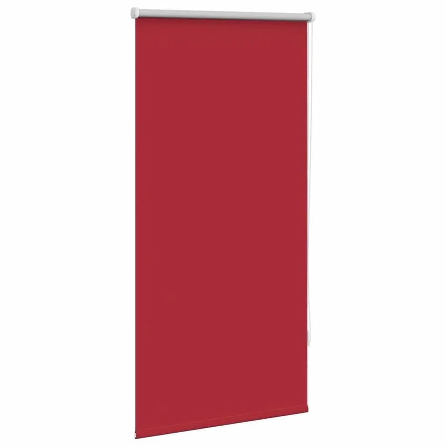 Store enrouleur occultant 64,4 x 120 cm, largeur du tissu 60 cm, rouge - 3