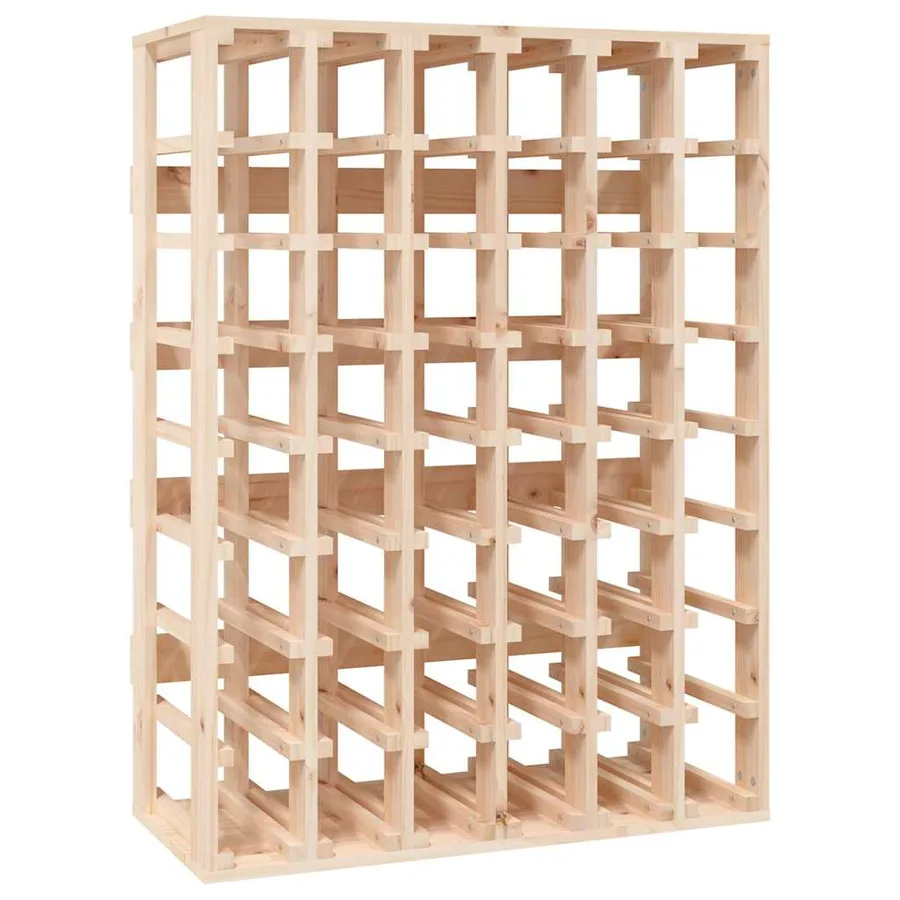 Casier à vin 70x33x94 cm Bois de pin massif - 2
