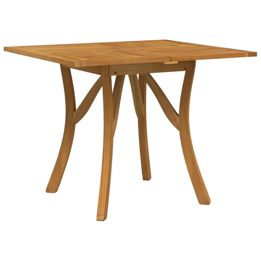 Table de jardin 85x85x75 cm Bois d'acacia solide - 2