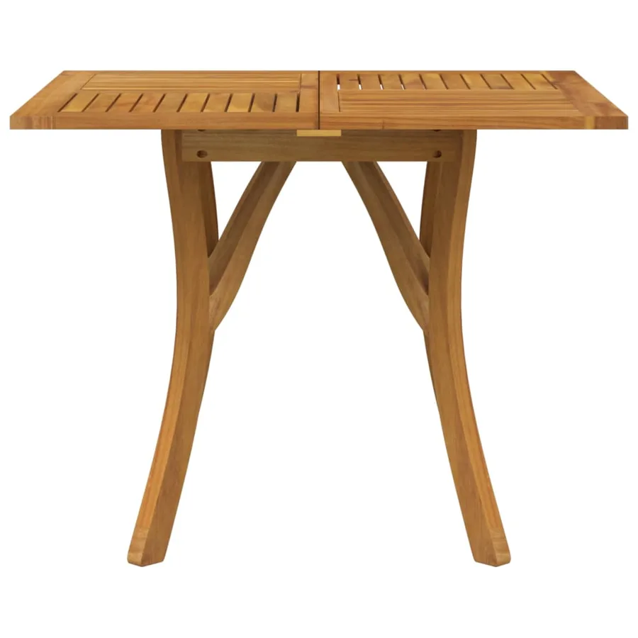 Table de jardin 85x85x75 cm Bois d'acacia solide - 3