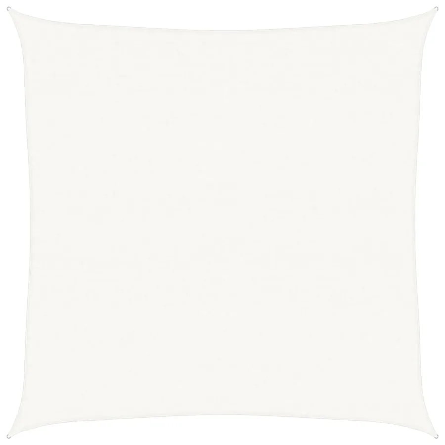 Voile d'ombrage 160 g/m² Blanc 4,5x4,5 m PEHD - 2