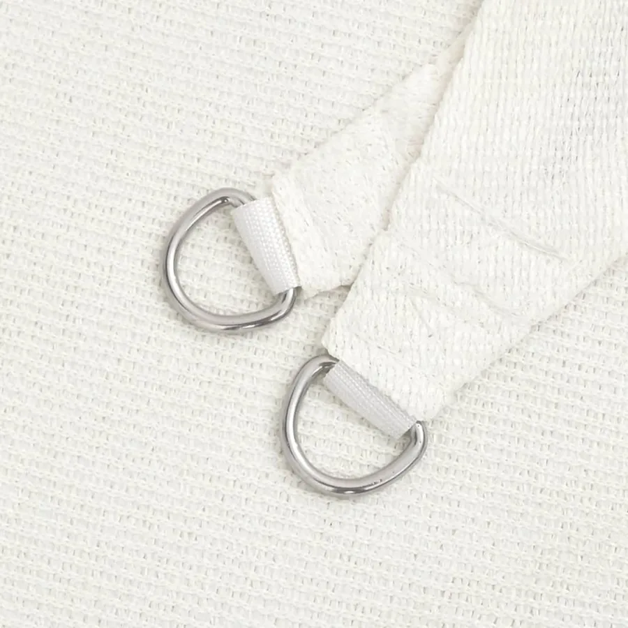 Voile d'ombrage 160 g/m² Blanc 4,5x4,5 m PEHD - 5