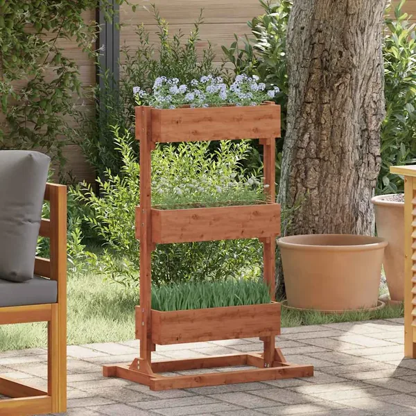 Jardinière 52x30x78 cm Bois de sapin