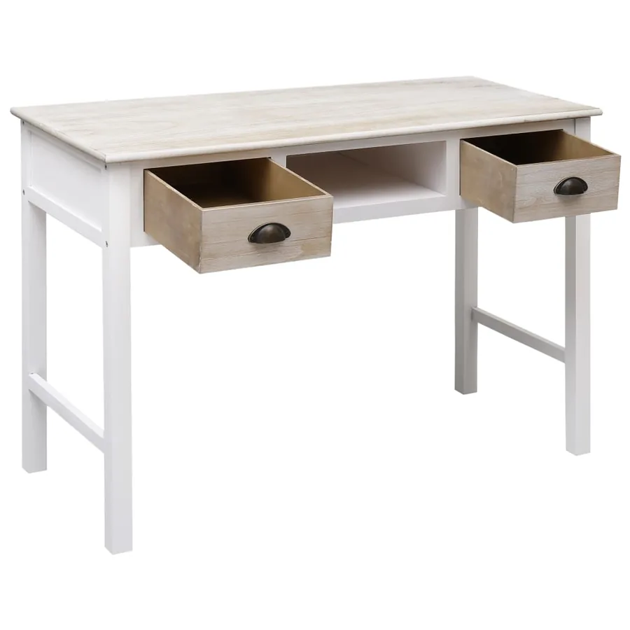 Table console 110x45x76 cm bois - 2