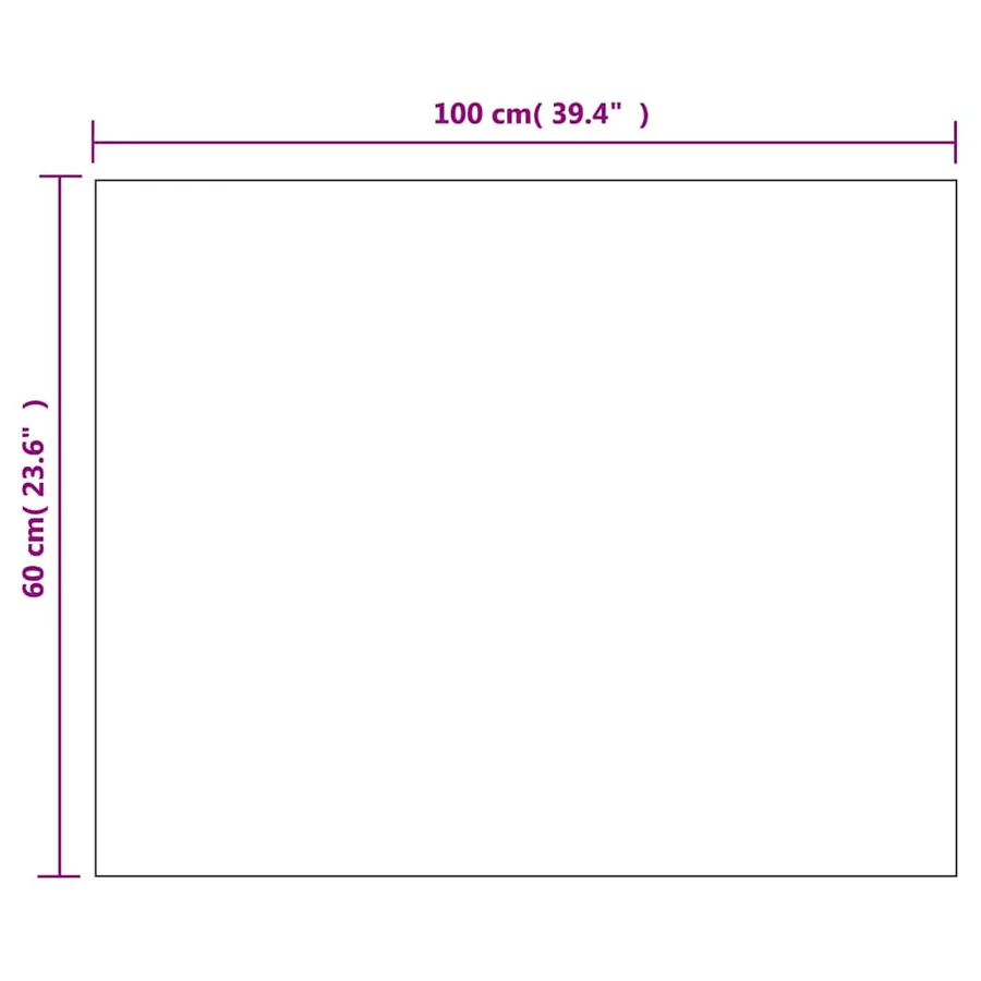 Miroir mural sans cadre avec lampes LED Rectangulaire Verre - 14