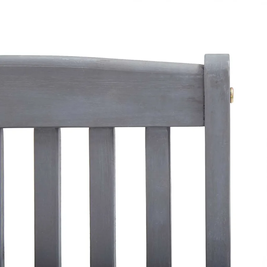 Chaises pliables d'extérieur lot de 2 et coussins Bois d'acacia - 15