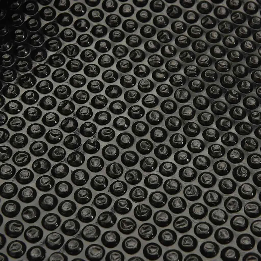 Couverture de piscine Noir 488 x 244 cm PE - 5