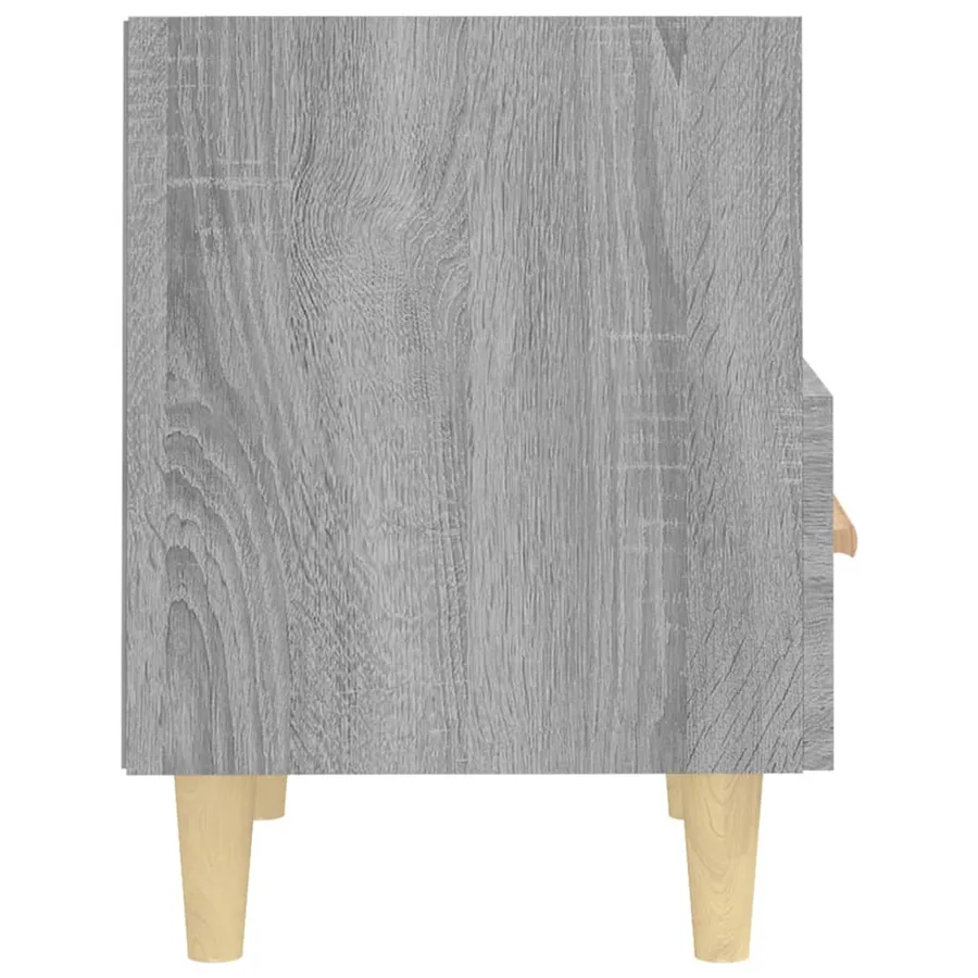 Table de chevet Sonoma gris 40x35x47 cm - 6