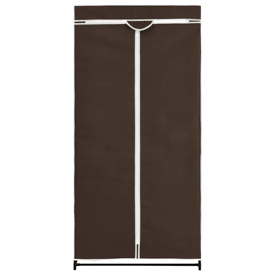 Garde-robe Marron 75x50x160 cm - 4