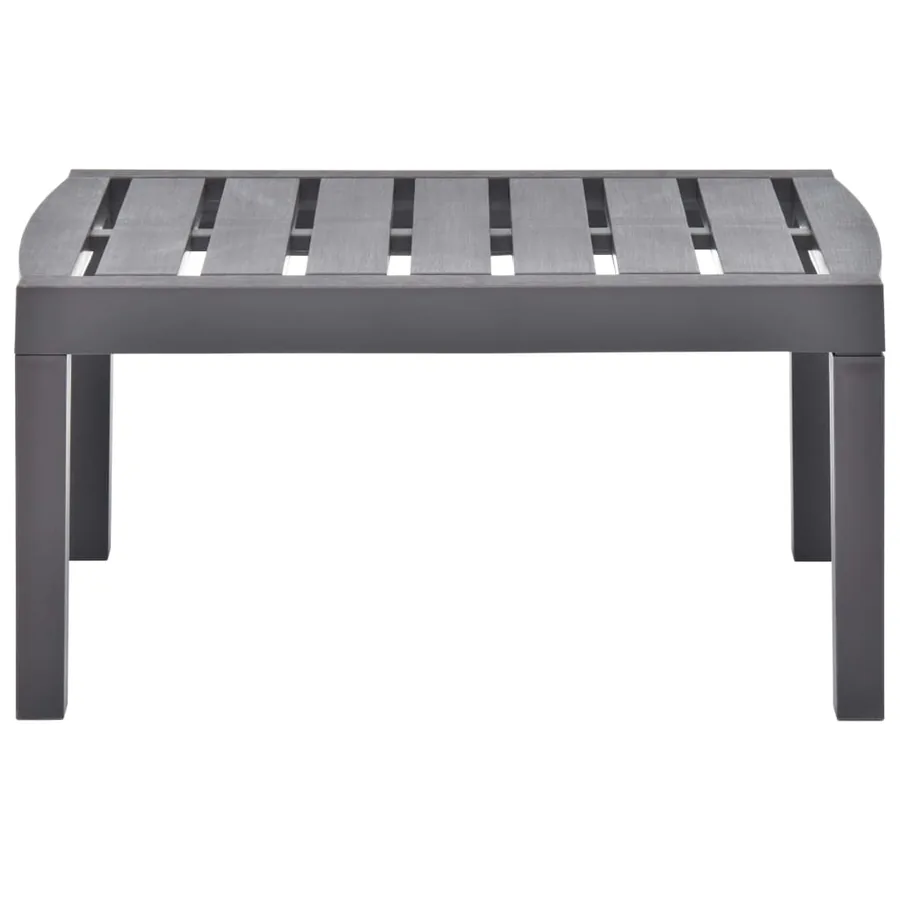 Table de jardin Moka 78x55x38 cm Plastique - 2