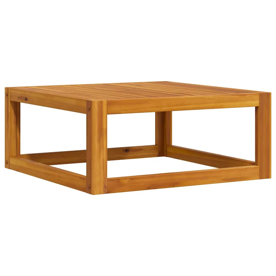 Table basse 68x68x29 cm Bois d'acacia solide - 2