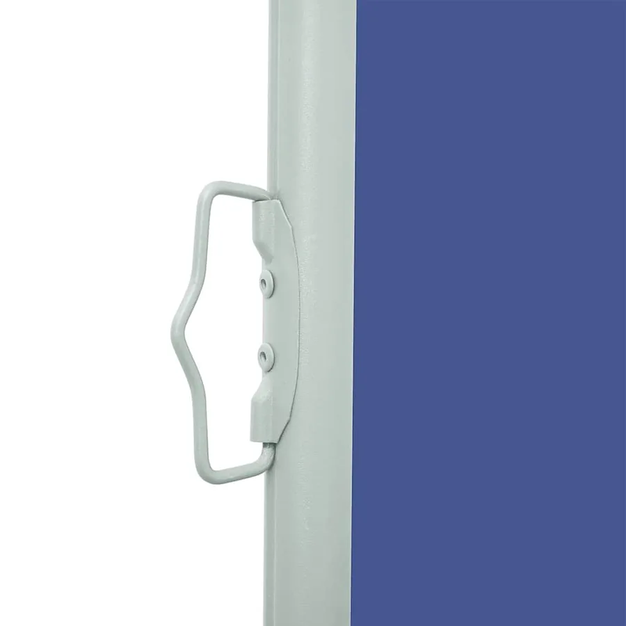 Auvent latéral rétractable 160 x 500 cm Bleu - 9