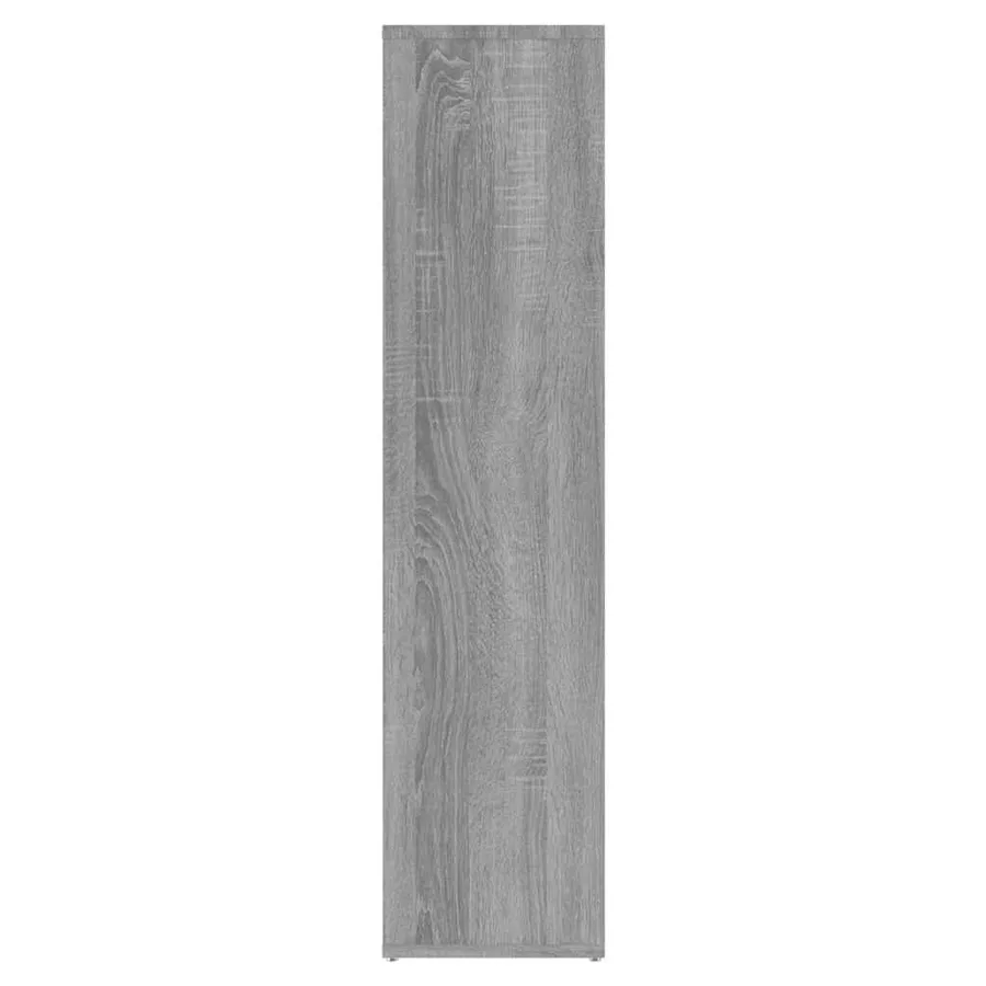 Armoire à livres Sonoma gris 50x25x106 cm - 7