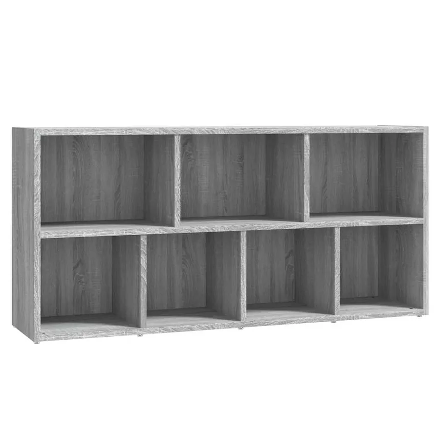Armoire à livres Sonoma gris 50x25x106 cm - 9