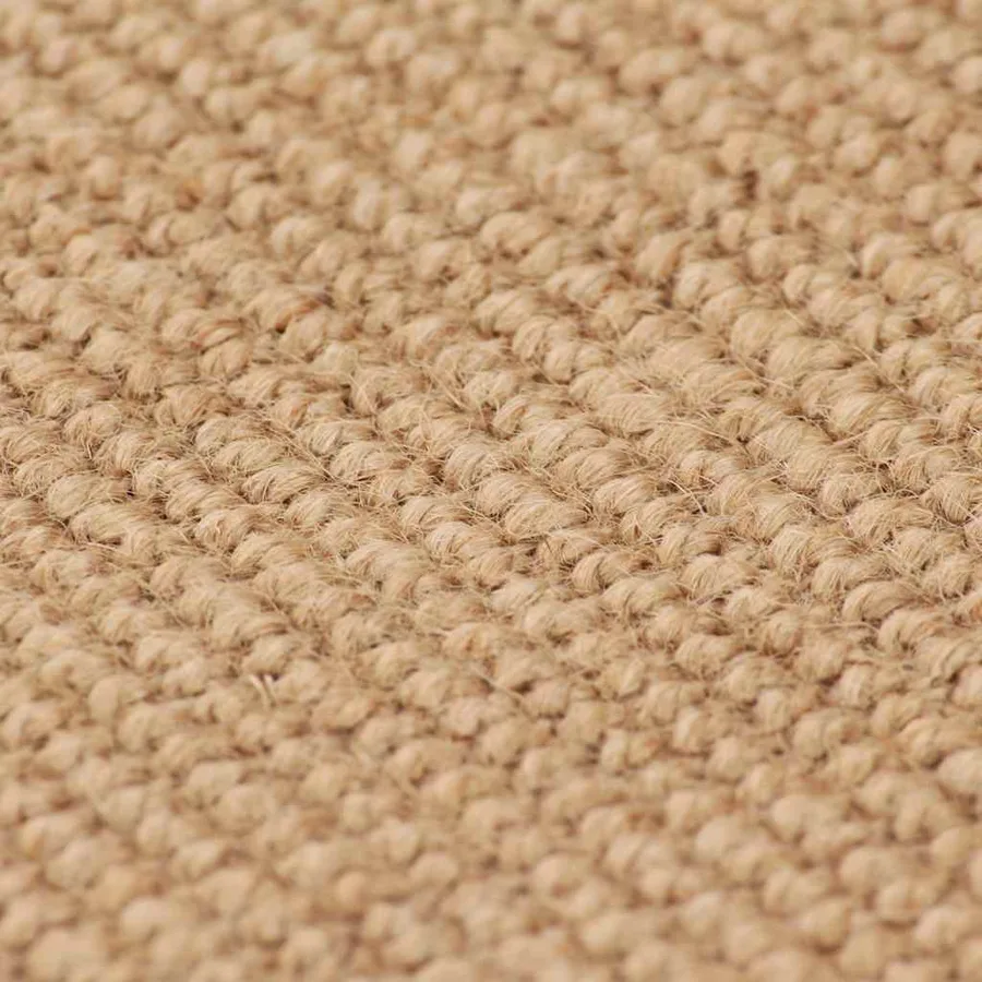 Tapis en jute avec support en latex 120x180 cm Naturel - 2