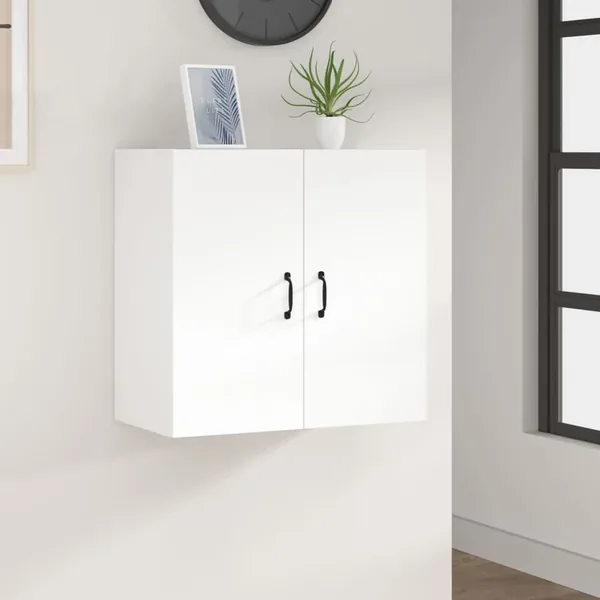Armoire murale Blanc 60x31x60 cm Bois d'ingénierie