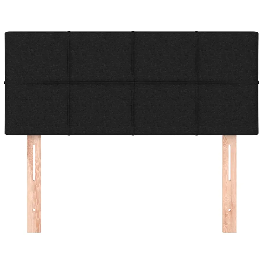 Tête de lit Noir 90x5x78/88 cm Tissu - 3