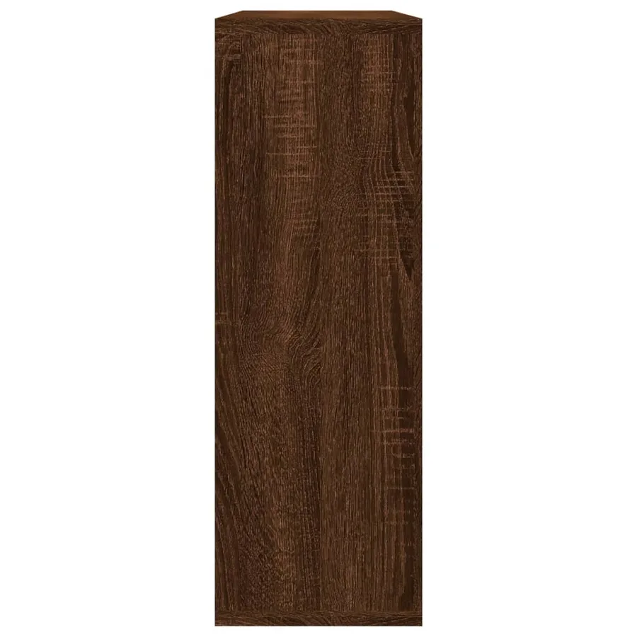 Étagère murale Chêne marron 104x20x58,5 cm Bois d'ingénierie - 4
